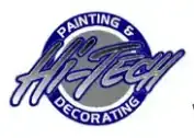 Logo of Hi-Tech Painting and Decorating featuring the company name with a professional design, representing quality painting and decorating services.